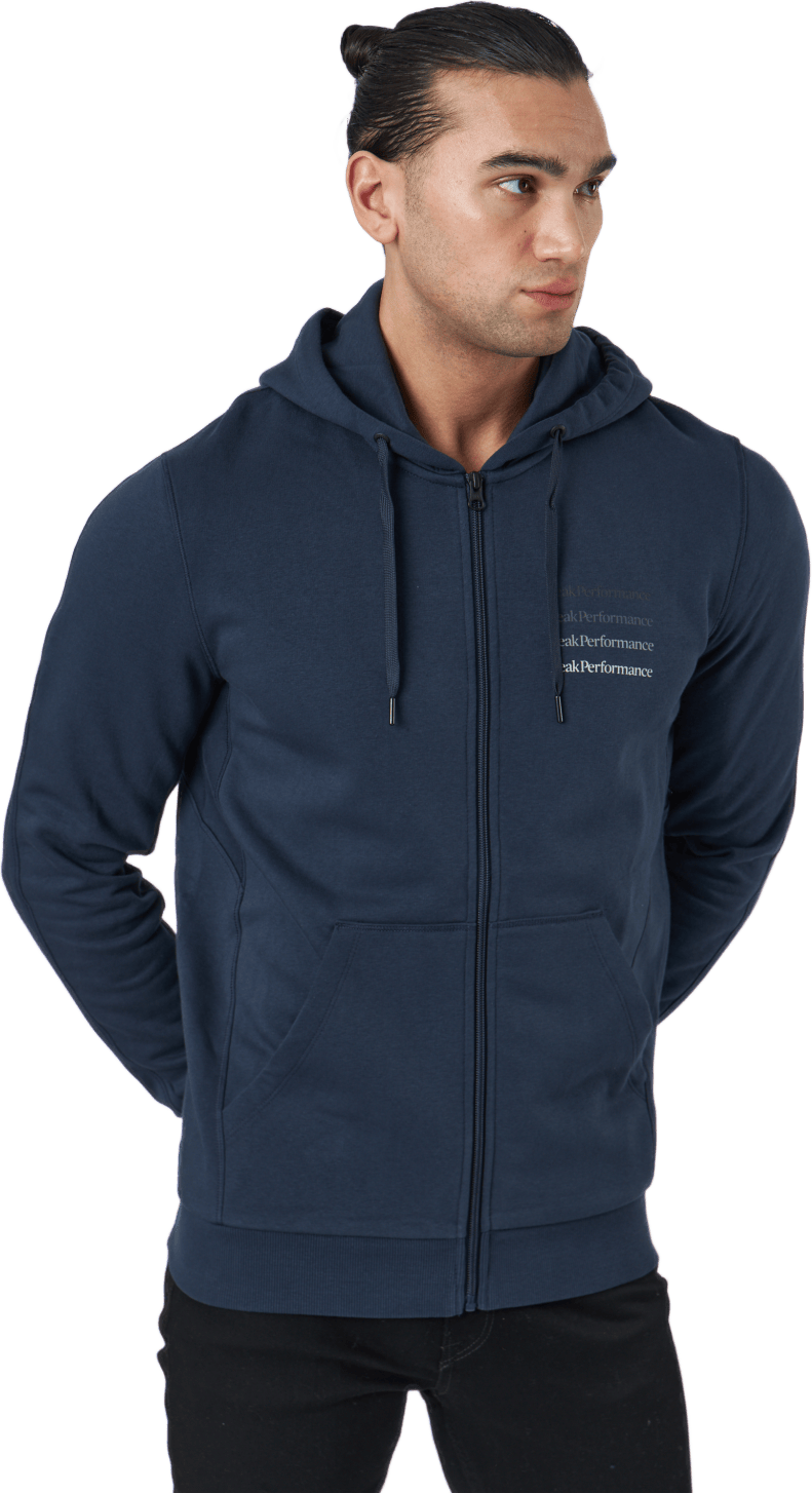 M Ground Zip Hood Blue Shadow - Bild 2