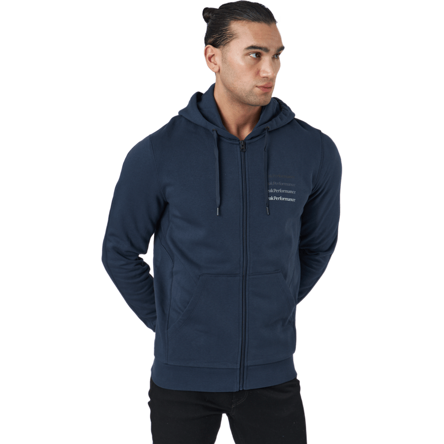M Ground Zip Hood Blue Shadow - Bild 2