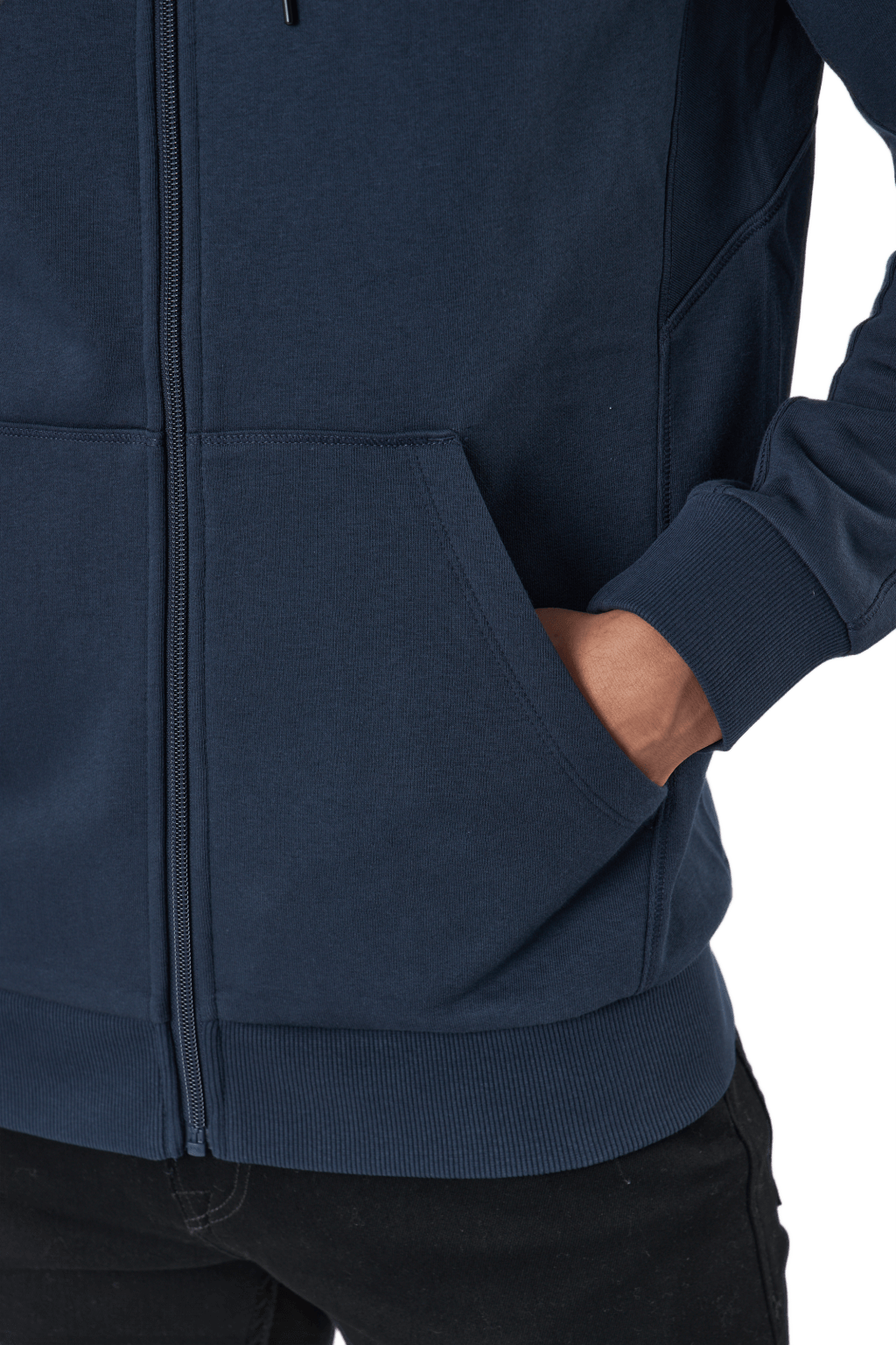 M Ground Zip Hood Blue Shadow - Bild 5