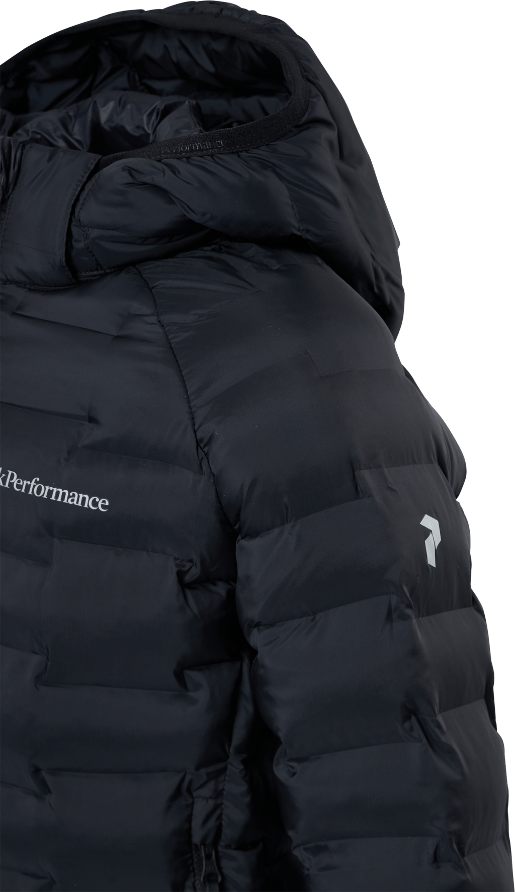 Junior Argon Light Hood Jkt Black - Bild 4