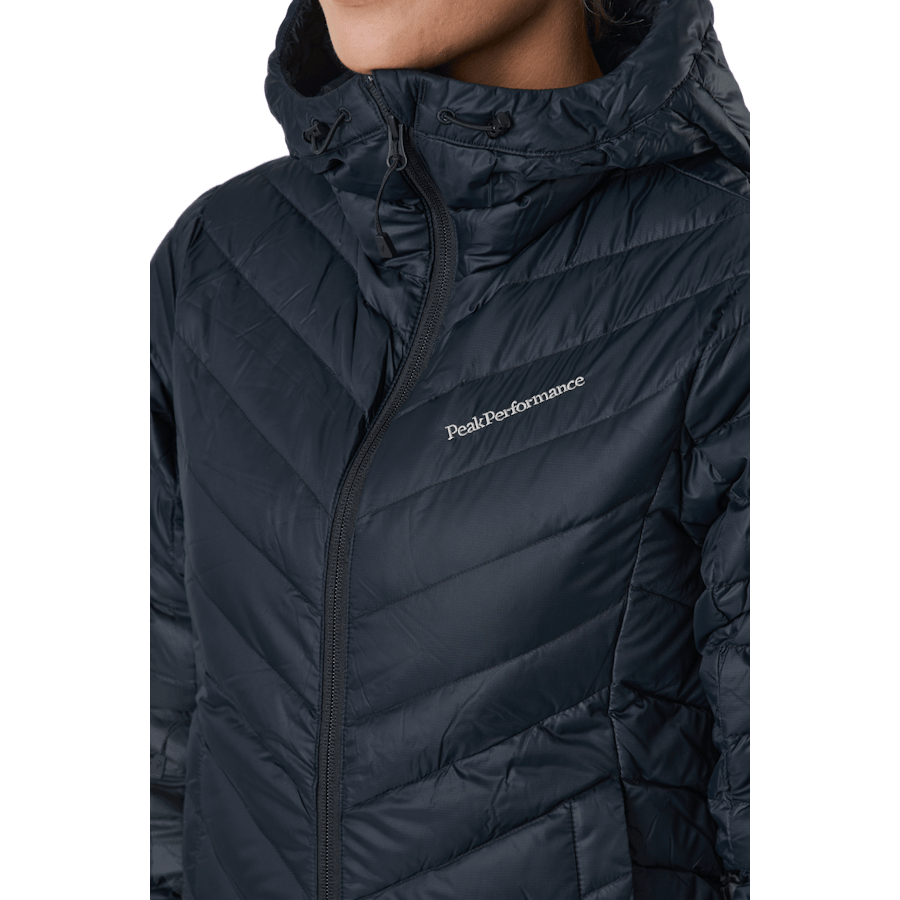 W Frost Down Hood Jacket Black - Bild 4