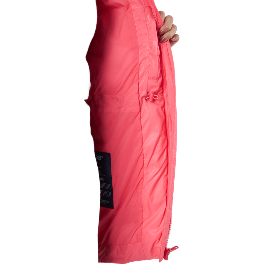 W. Mid Length Shiny Jacket Happy Pink - Bild 7