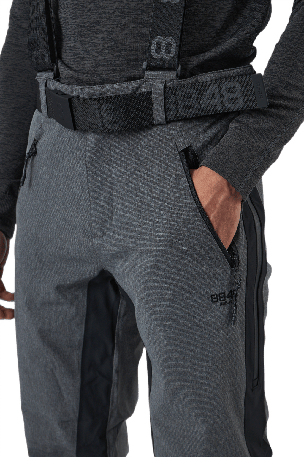 Rothorn 2.0 Pant Dk.greymelange - Bild 5