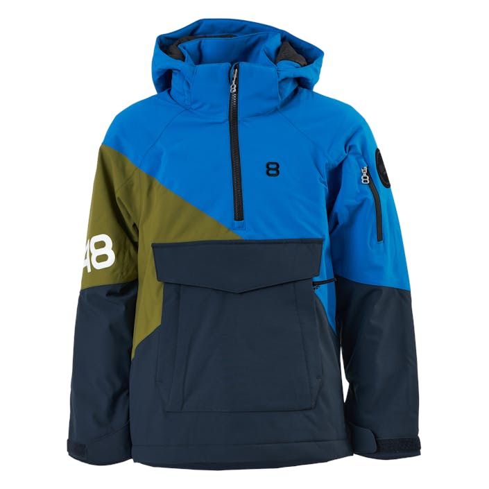 Scooter Jr Anorak Blue, Unisex, Klær, jakker, Alpinsport, Flerfarget, 170