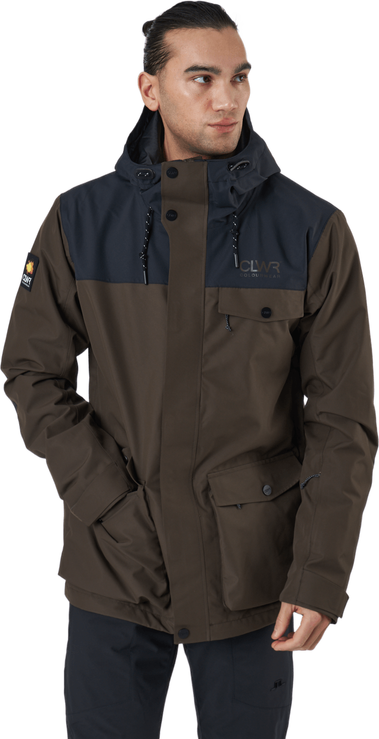 Ivy Jacket M Dark Khaki, Male, Apparels, jackets, Alpine sports, Brown, XL