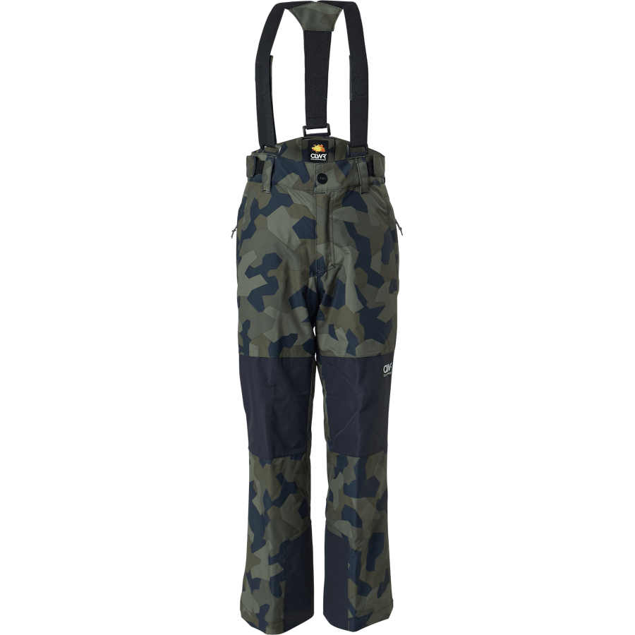 Cube Bib Pant Jr Camo Dark Khaki