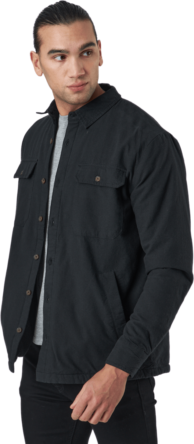 Cargo Shirt Jkt M Black - Bild 2