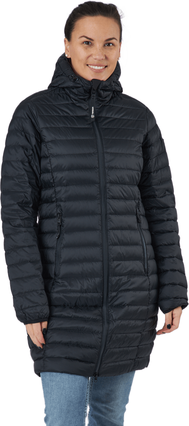 Dakota Down Coat W Black, Female, Apparels, jackets, Black, M