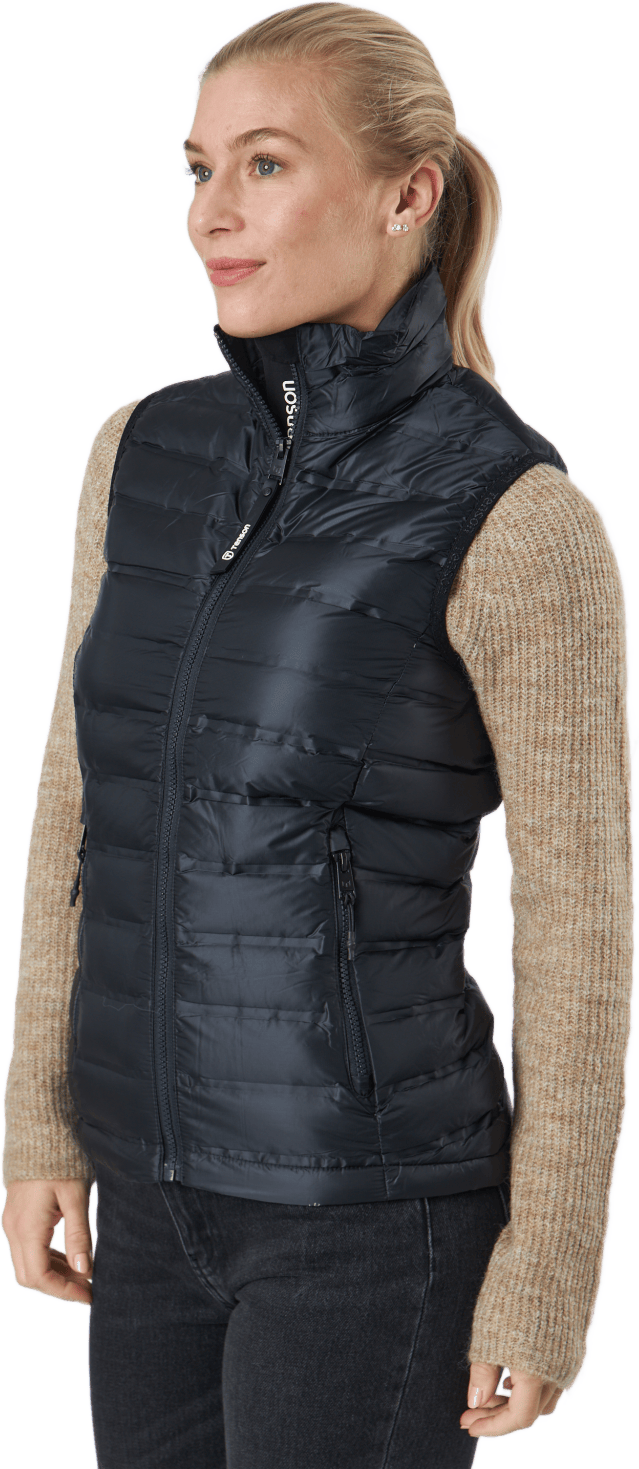 Tica Down Vest W 999 Black - Bild 2