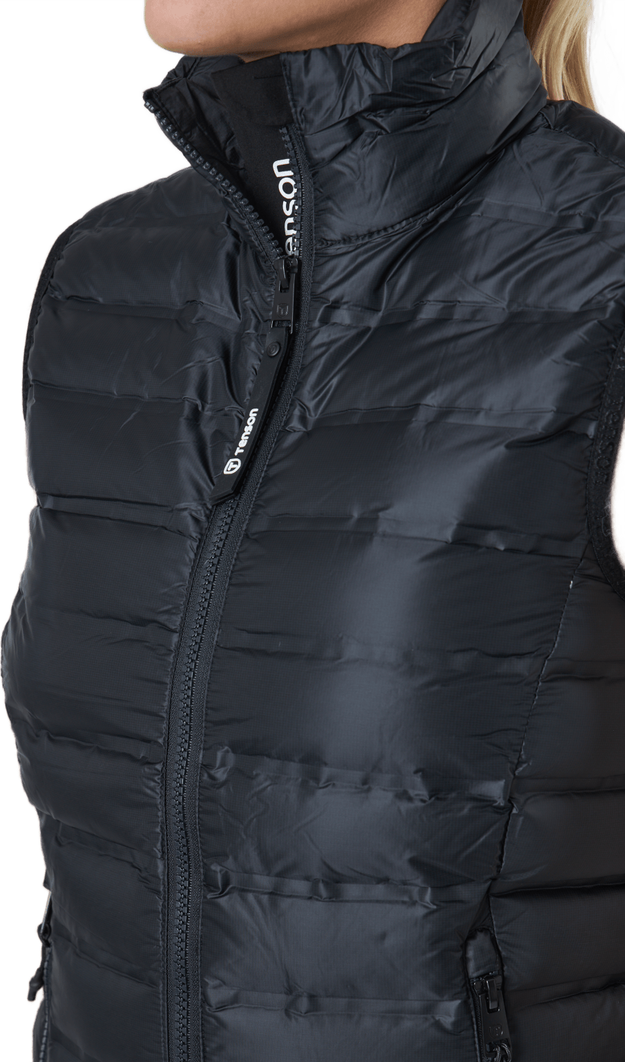 Tica Down Vest W 999 Black - Bild 4