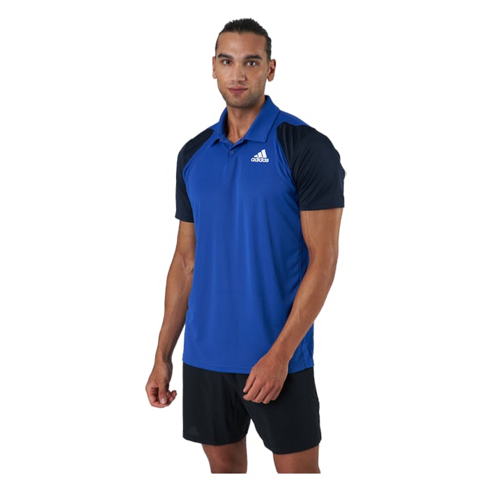 Club Polo Shirt 000/blue, Male, Kleding, T-shirt, Squash, Blauw, M