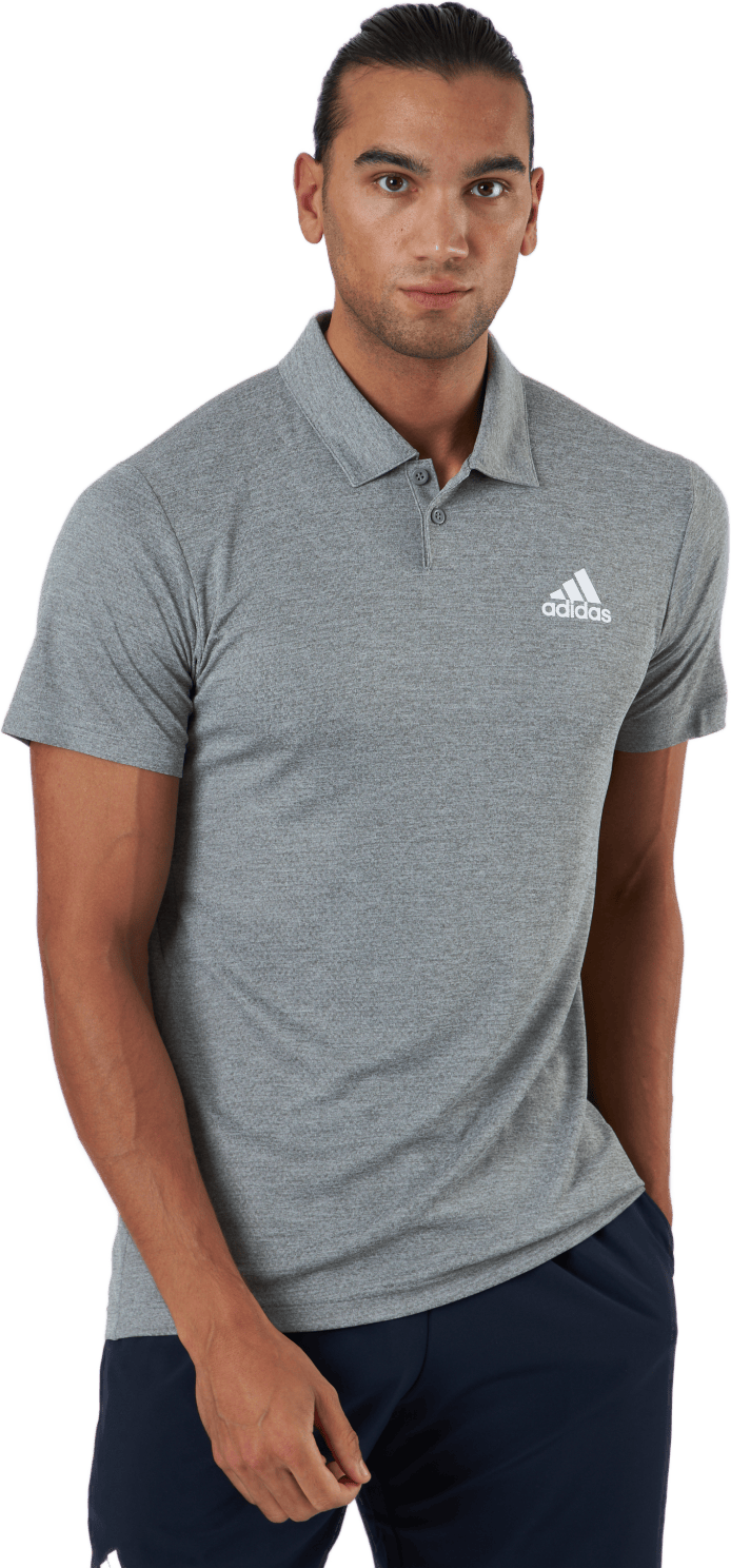 Heat.rdy Polo Shirt 000/grey, Male, Apparels, T-shirt, Squash, Grey, XL