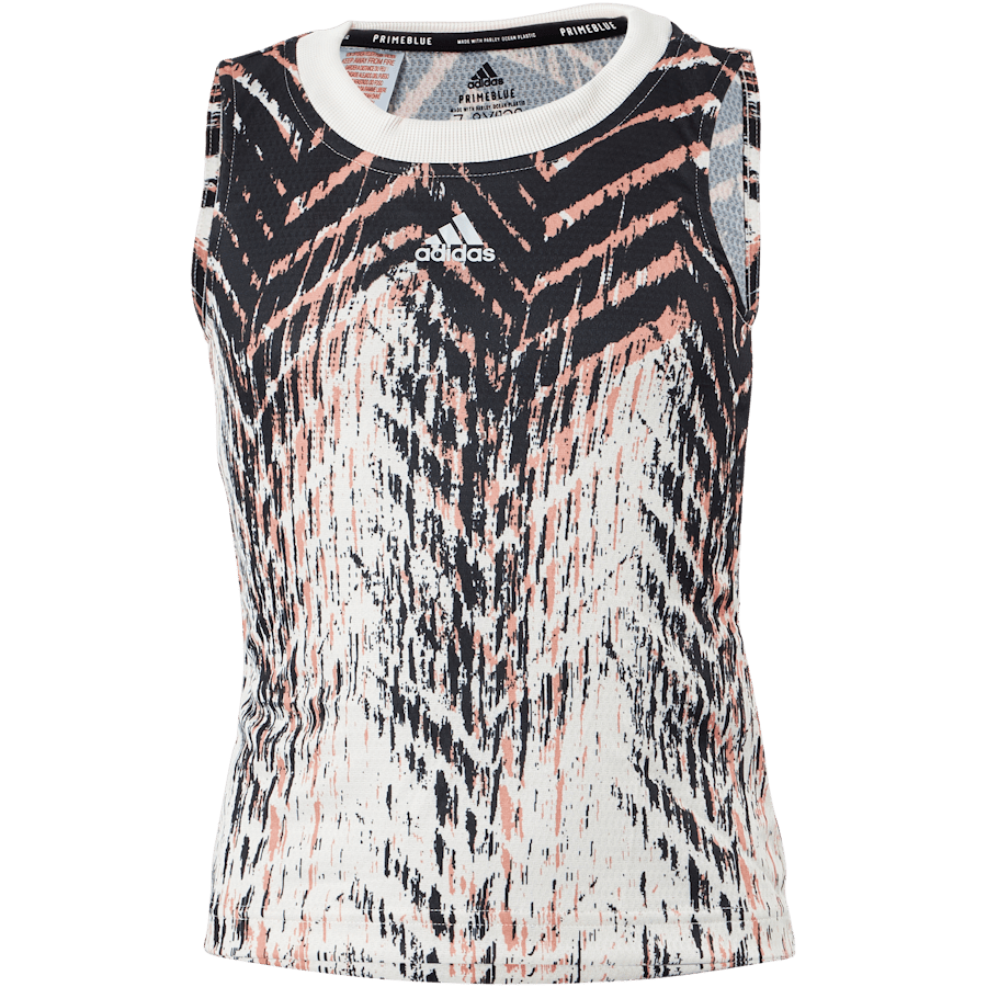 Girls Match Tank Primeblue Aer 000/beige