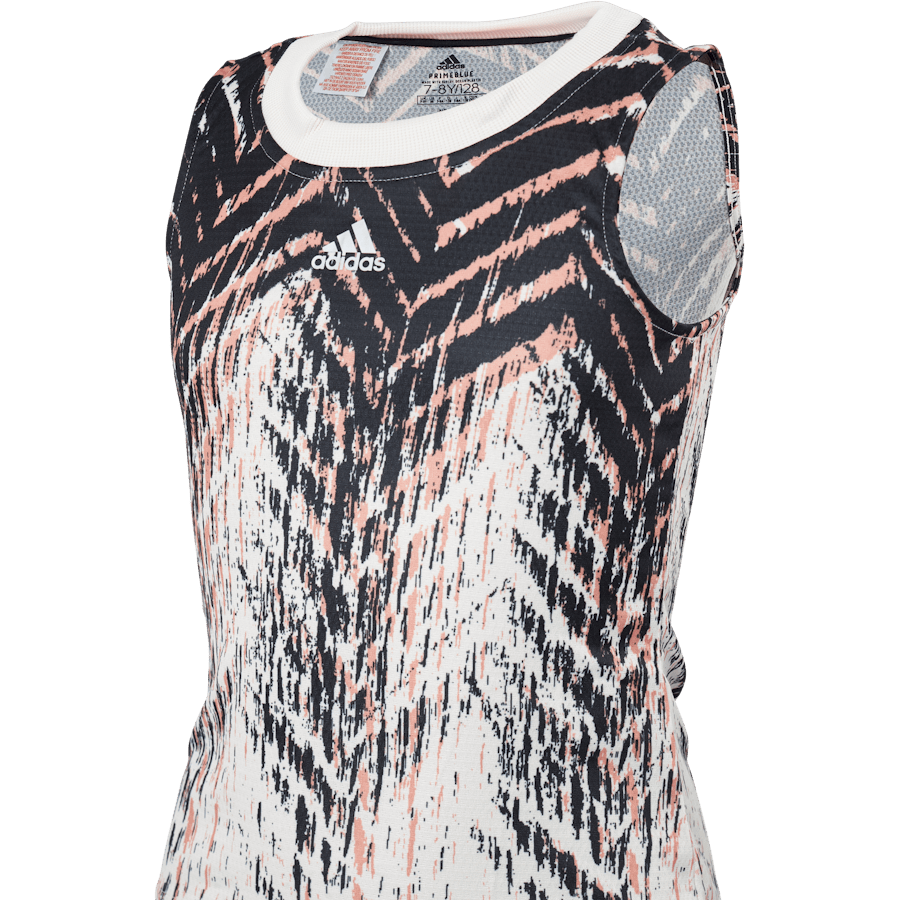 Girls Match Tank Primeblue Aer 000/beige - Bild 3