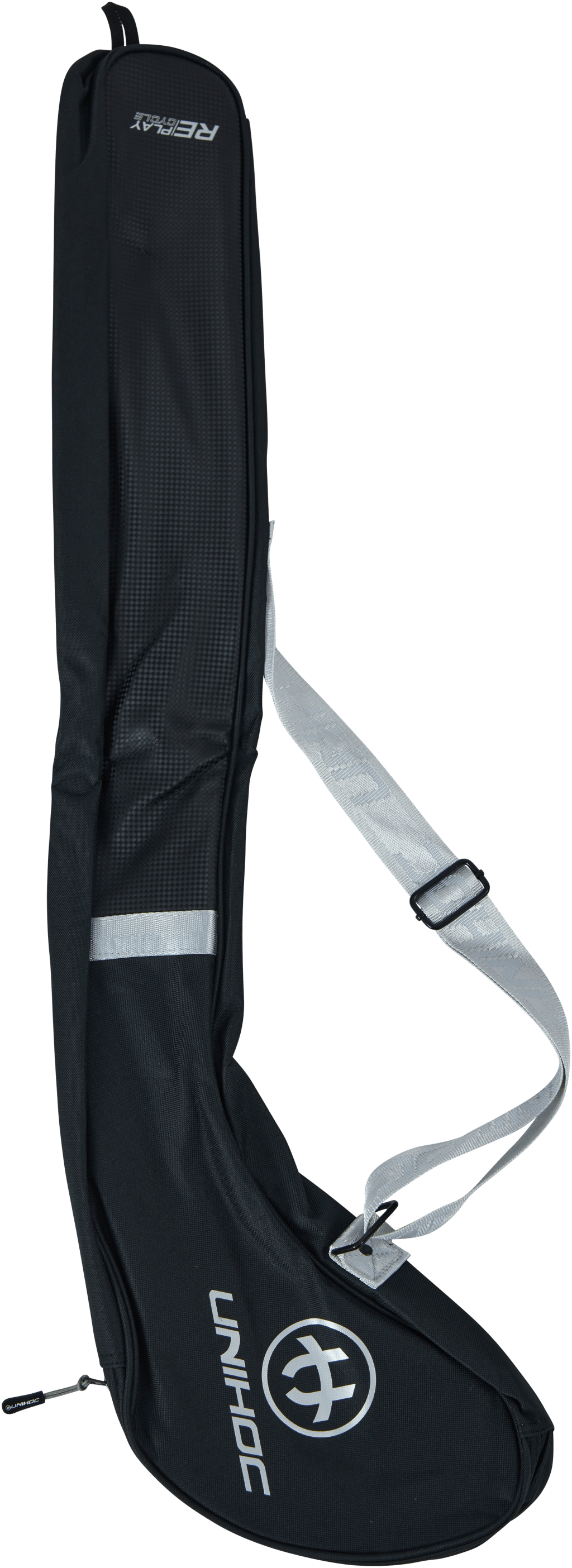 Stick Cover Replay 70-75cm Kid Black/silver, Unisex, Utrustning, väskor & ryggsäckar, Innebandy, Svart, ONESIZE