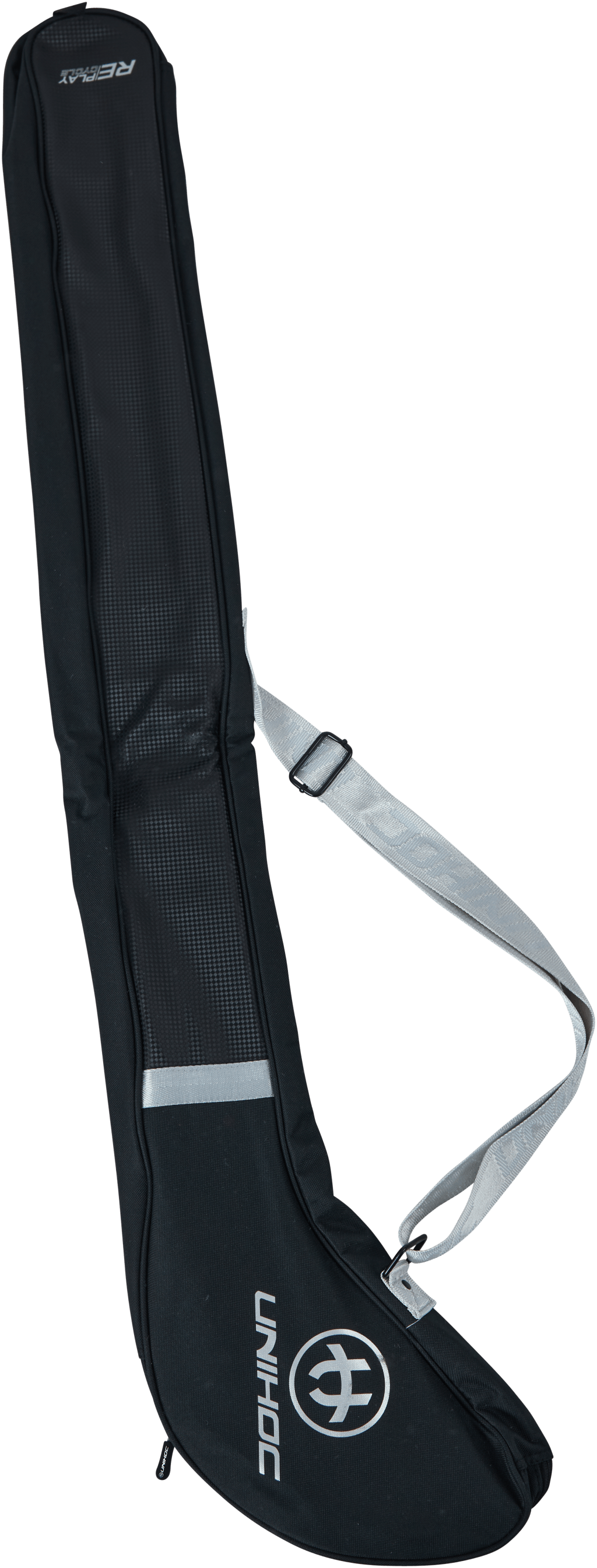 Stick Cover Replay 80-87cm Jun Black/silver, Unisex, Utrustning, väskor & ryggsäckar, Innebandy, Svart, ONESIZE