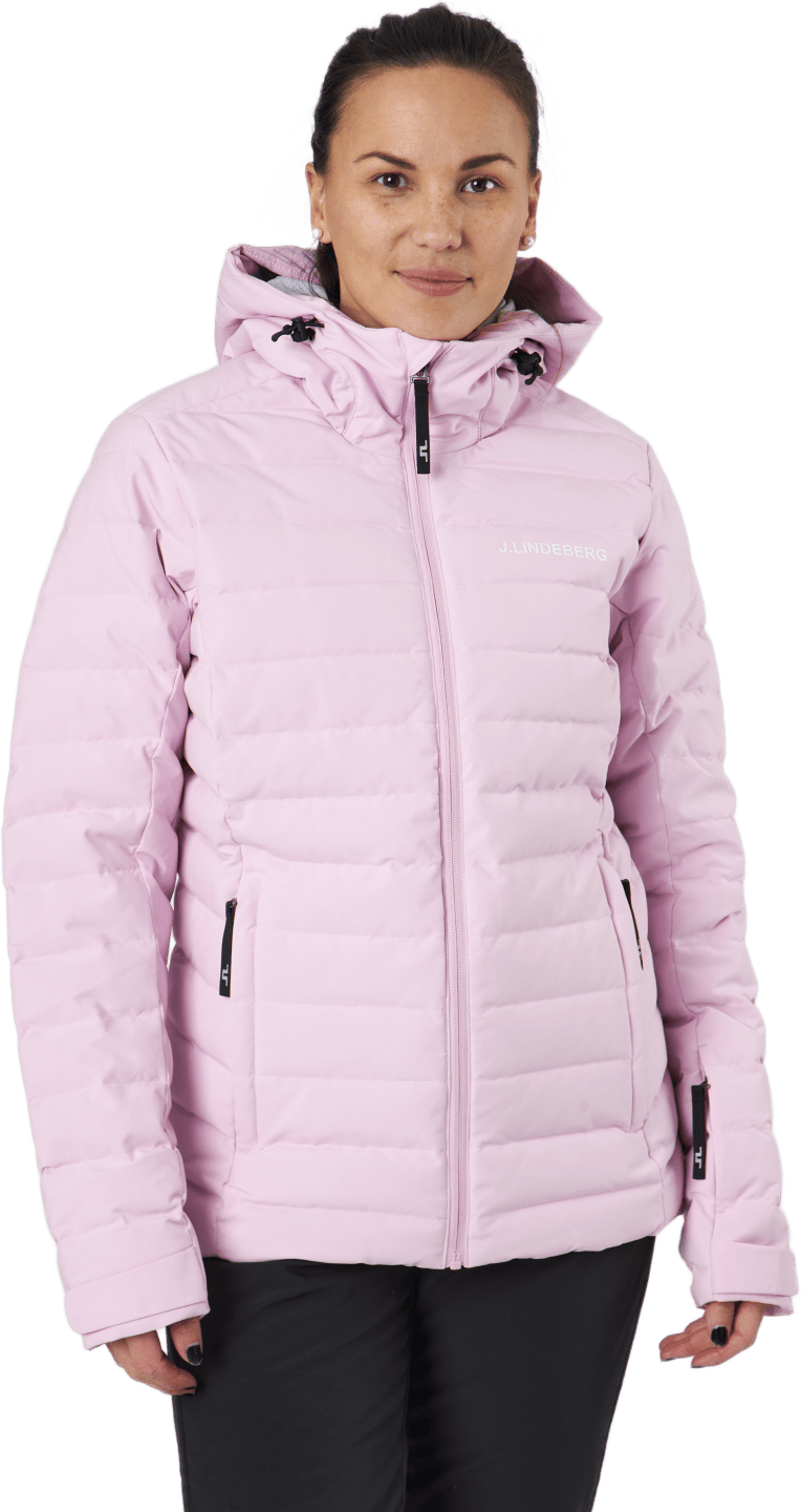 W Thermic Ski Down Jacket Pink Lavender, Female, Apparels, jackets, Alpine sports, Pink, S