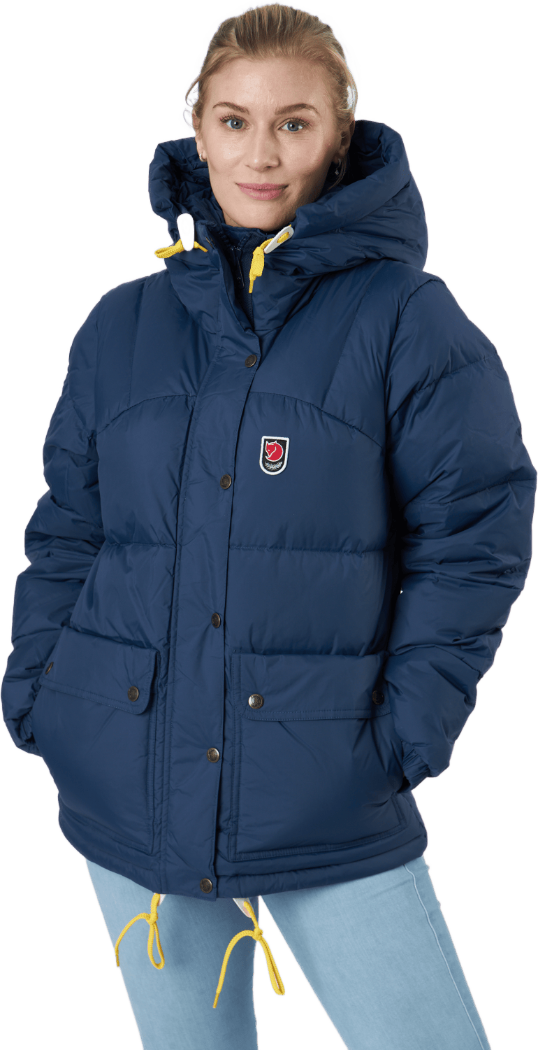Expedition Down Lite Jacket W Navy, Female, Abbigliamento, giacche, Blu, XS
