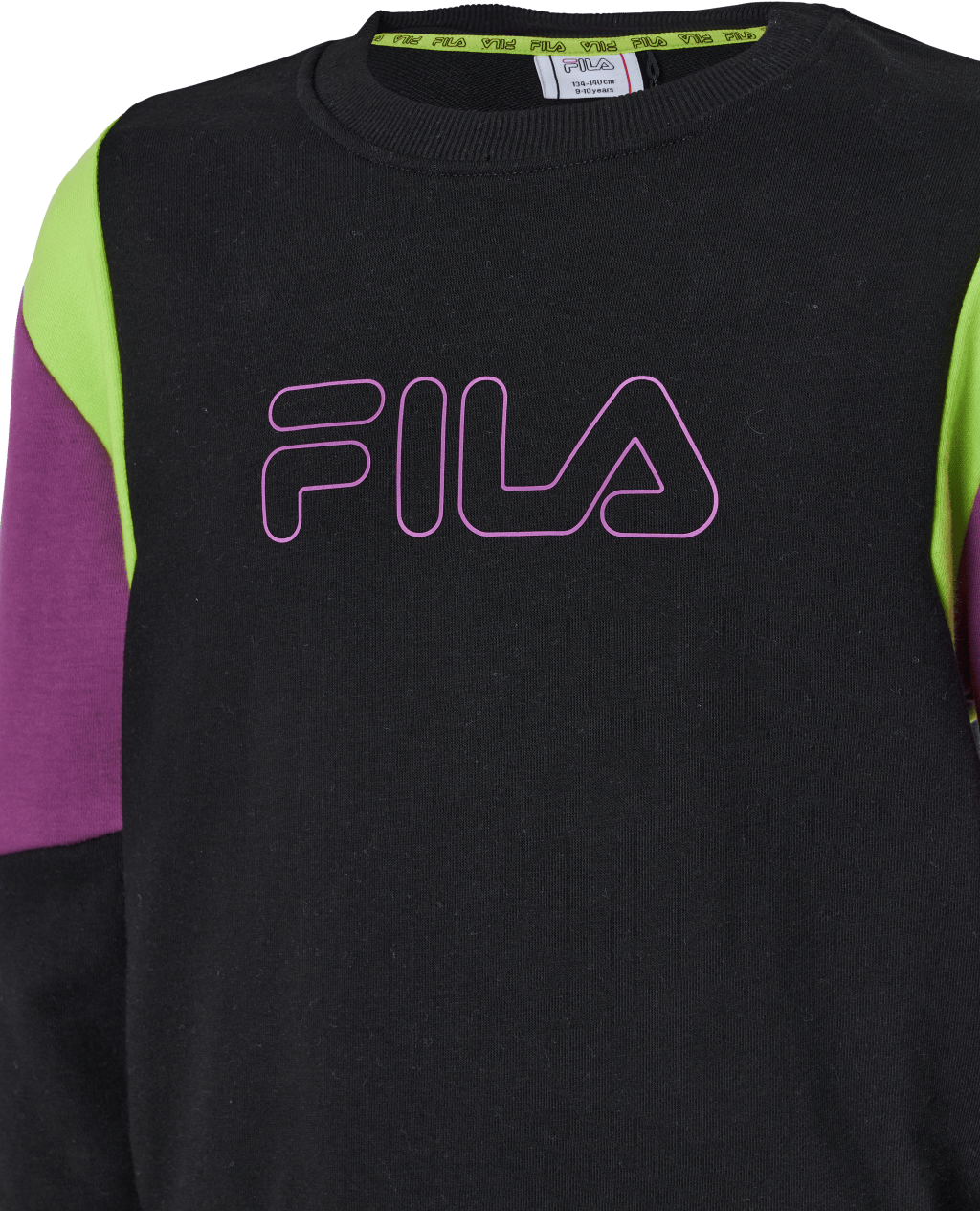 Teens Girls Samia Cropped Bloc Black-hyacinth Violet-love Bir - Bild 4