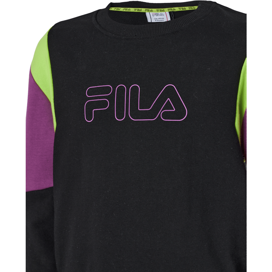 Teens Girls Samia Cropped Bloc Black-hyacinth Violet-love Bir - Bild 4