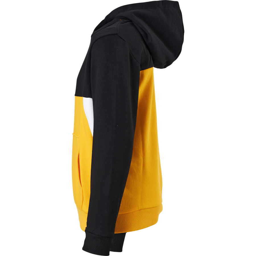 Teens Boys Lupo Blocked Hoody Black-saffron-bright White - Bild 2