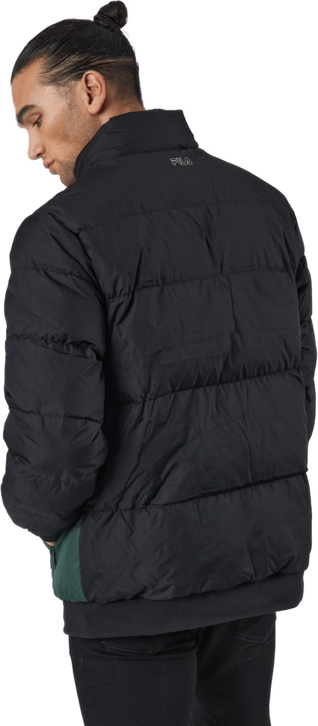 Men Oliver Puff Jacket Sycamore-black-bright White - Bild 3