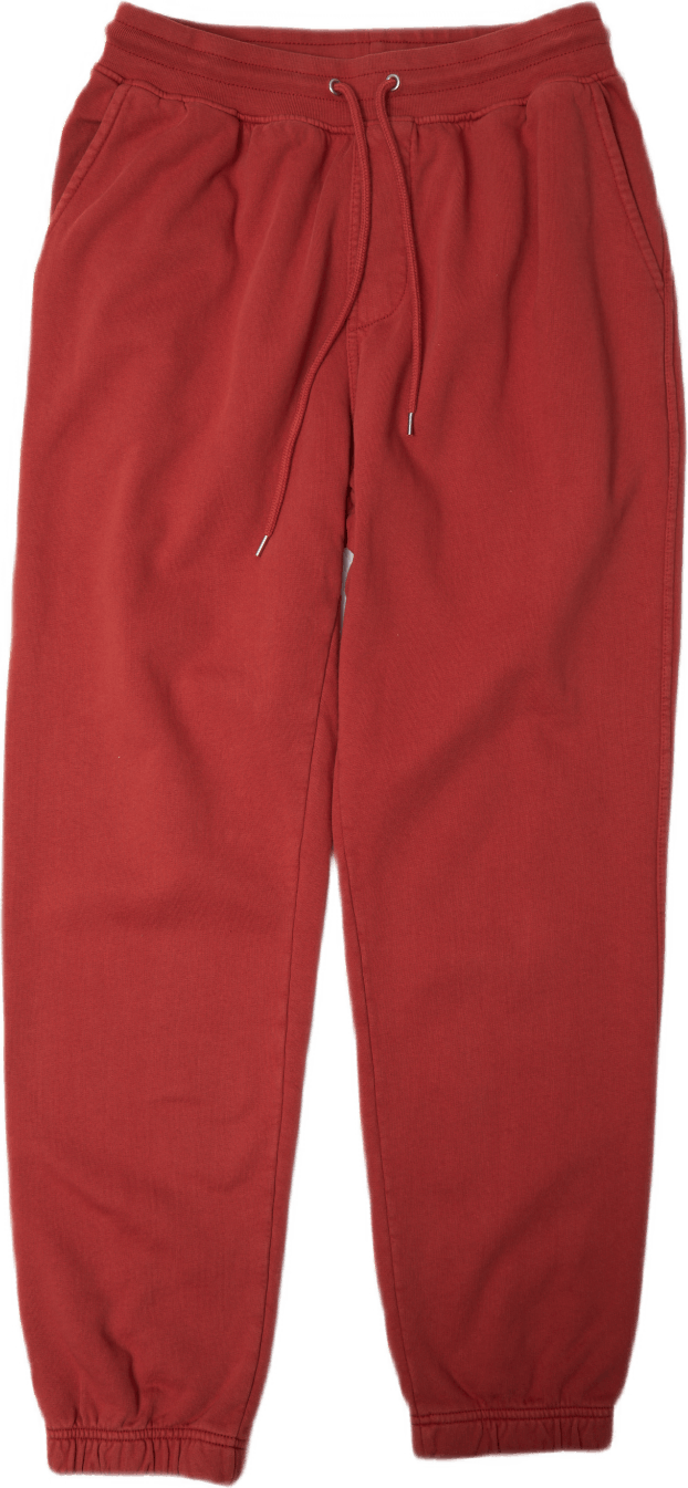 Classic Organic Sweatpants Dark Amber, Male, Aparelhos, Calça, Vermelho, L