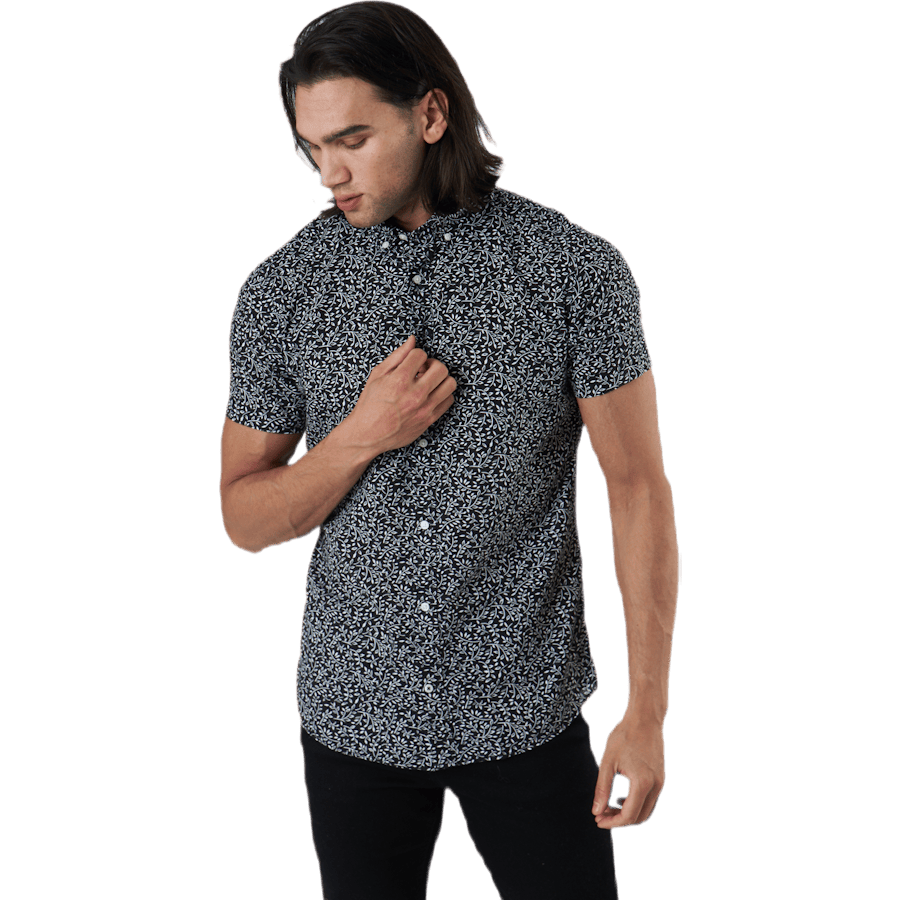 Summer Print Shirt S/s Svart - Bild 2