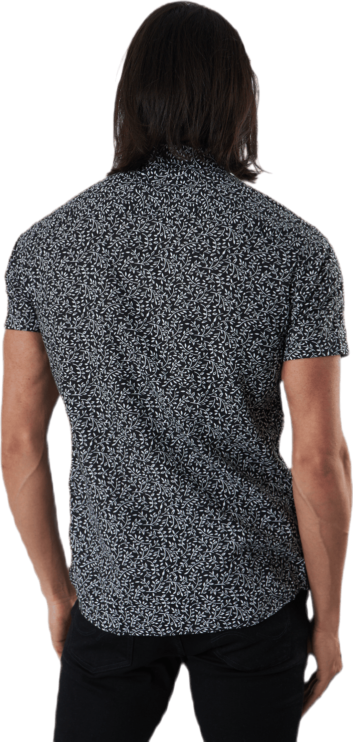 Summer Print Shirt S/s Svart - Bild 3