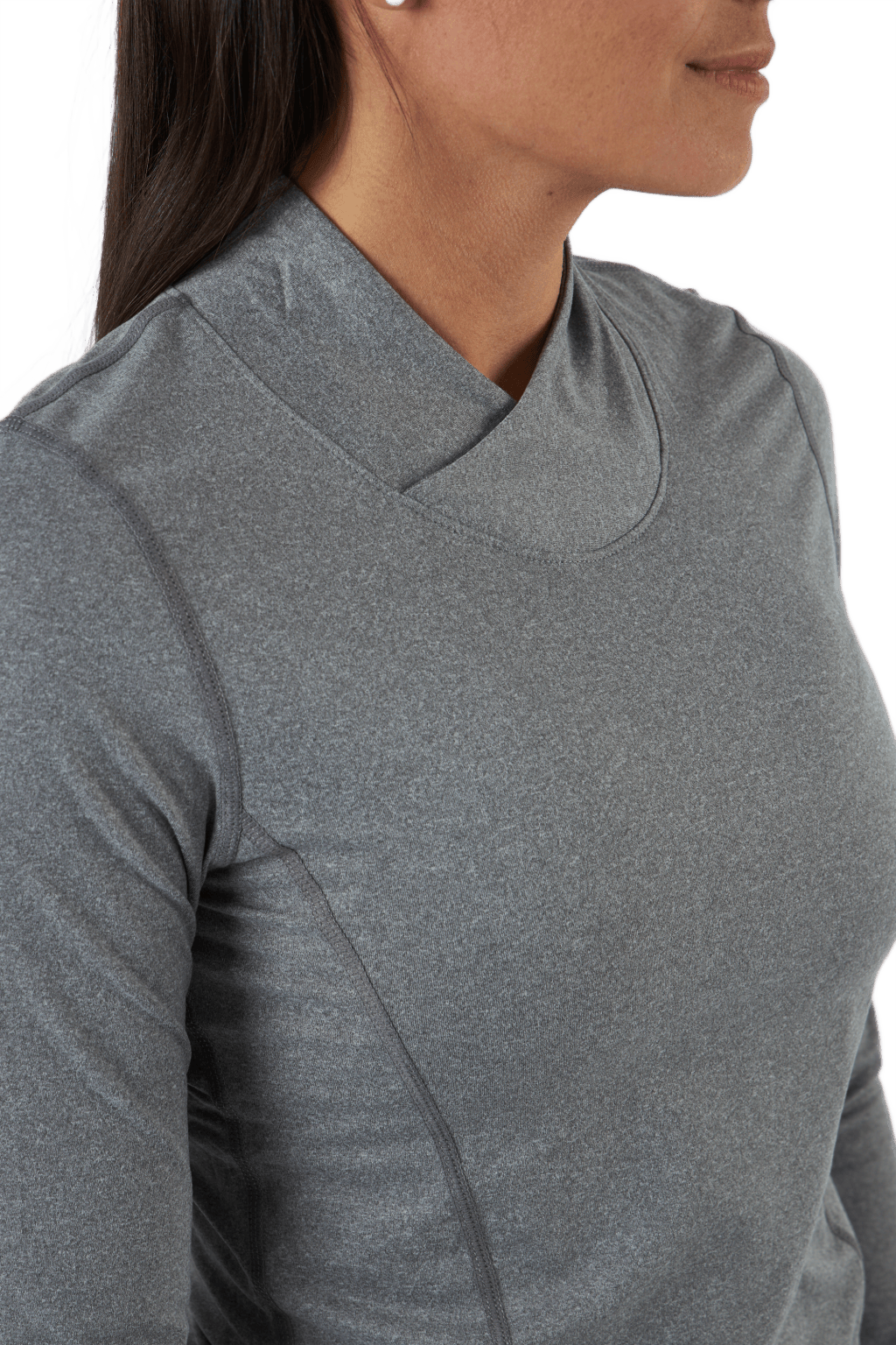 Agnes Ls Mock Neck Granite - Bild 6