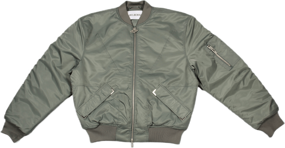 Bomber Cut Dusty Olive Grey, Male, Apparels, jackets, Green, M