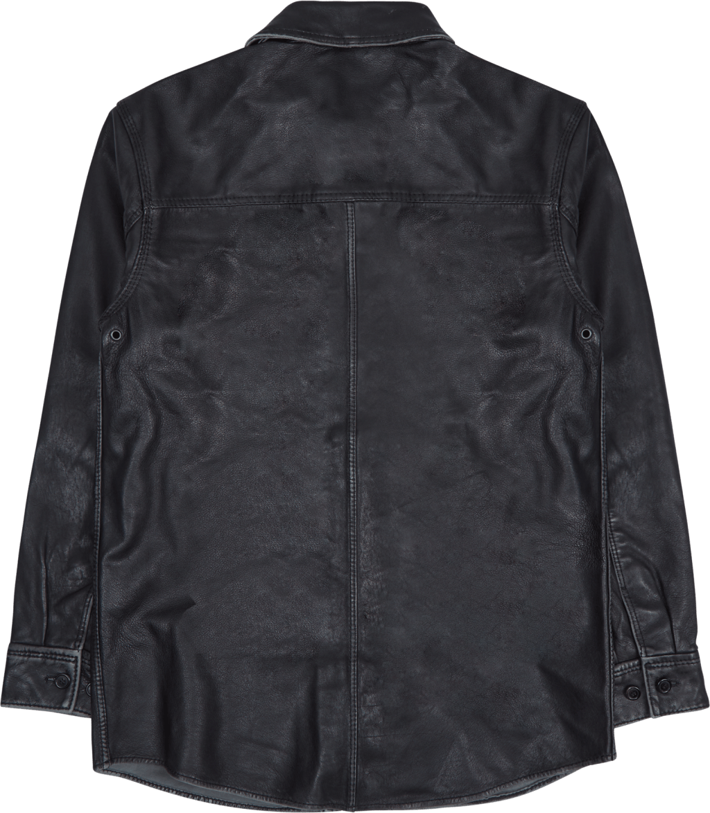 Army Shirt Black Leather - Bild 2