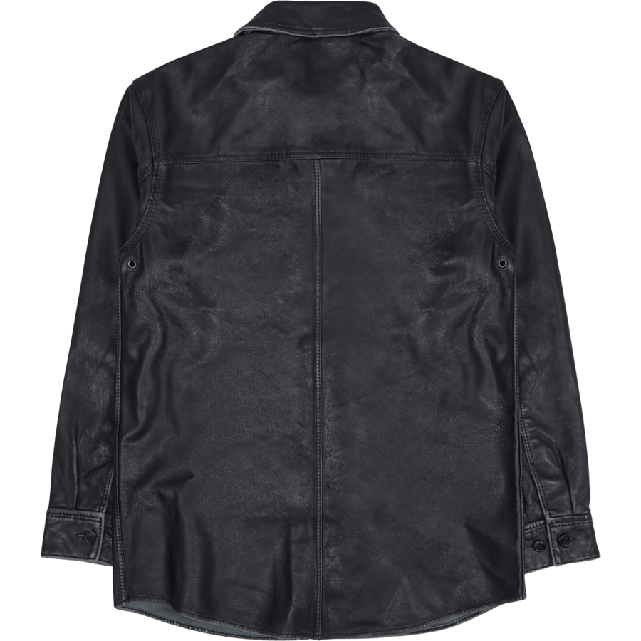 Army Shirt Black Leather - Bild 2