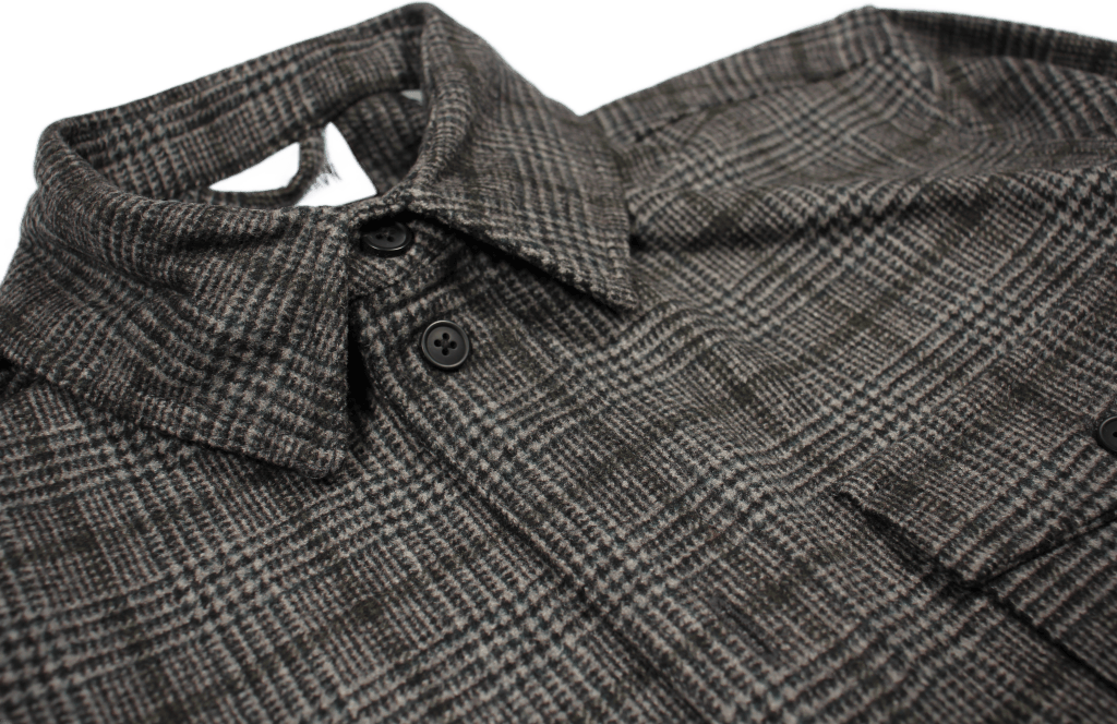 Army Shirt Grey Check - Bild 3