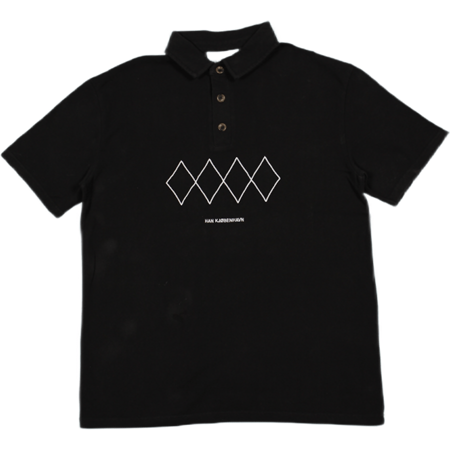 Polo Shirt Short Sleeve Black