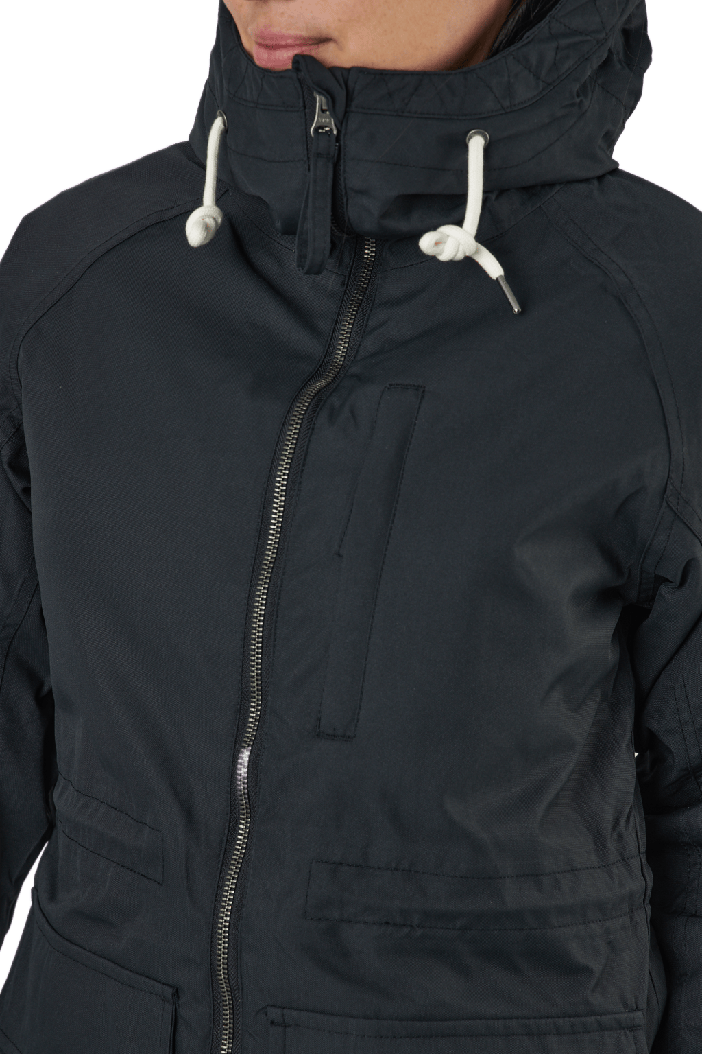 Camper Jacket W’s Jet Black, Female, Apparels, jackets, Black, XL