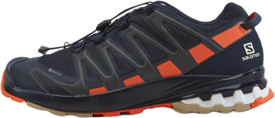 Xa Pro 3d V8 Gtx Night Sky/red Orang/safari, Male, Schuhe, Wanderschuhe, Schwarz, EU 40 2/3