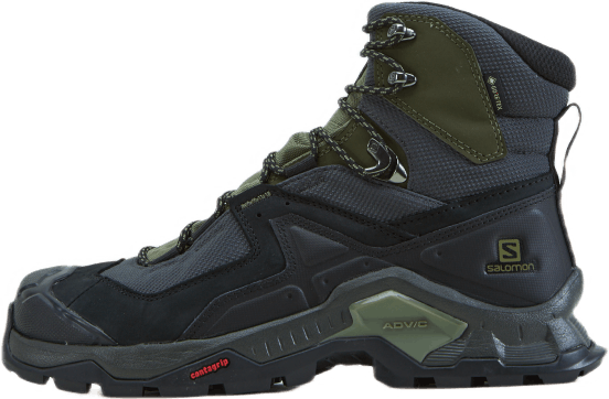 Quest Element Gtx Black/deep Lichen Green/olive, Male, Schuhe, Wanderschuhe, Schwarz, EU 40 2/3