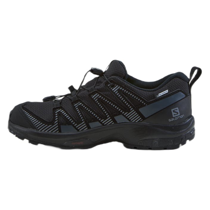 Xa Pro V8 Cswp J Black/black/ebony, Unisex, Shoes, Running shoes, Running, Black, EU 31