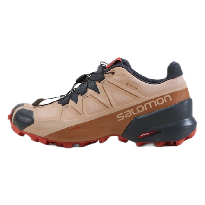 Speedcross 5 Gtx W Sirocco/mocha Mousse/mecca Ora, Female, Shoes, Running shoes, Running, Multi color, UK 7,5
