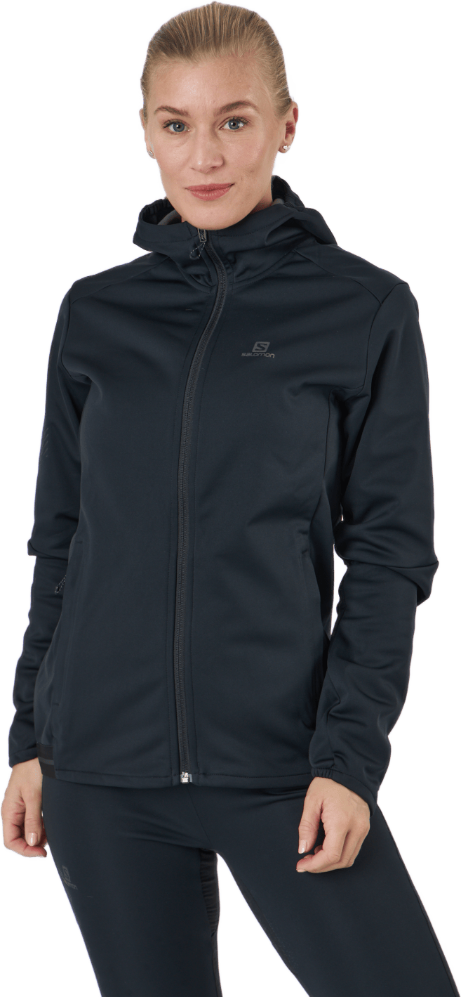 Gtx Ws Sshell Jkt W Black, Female, Apparels, jackets, Running, Black, M