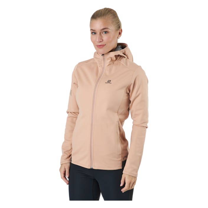 Gtx Ws Sshell Jkt W Sirocco, Female, Apparels, jackets, Running, Beige, XS