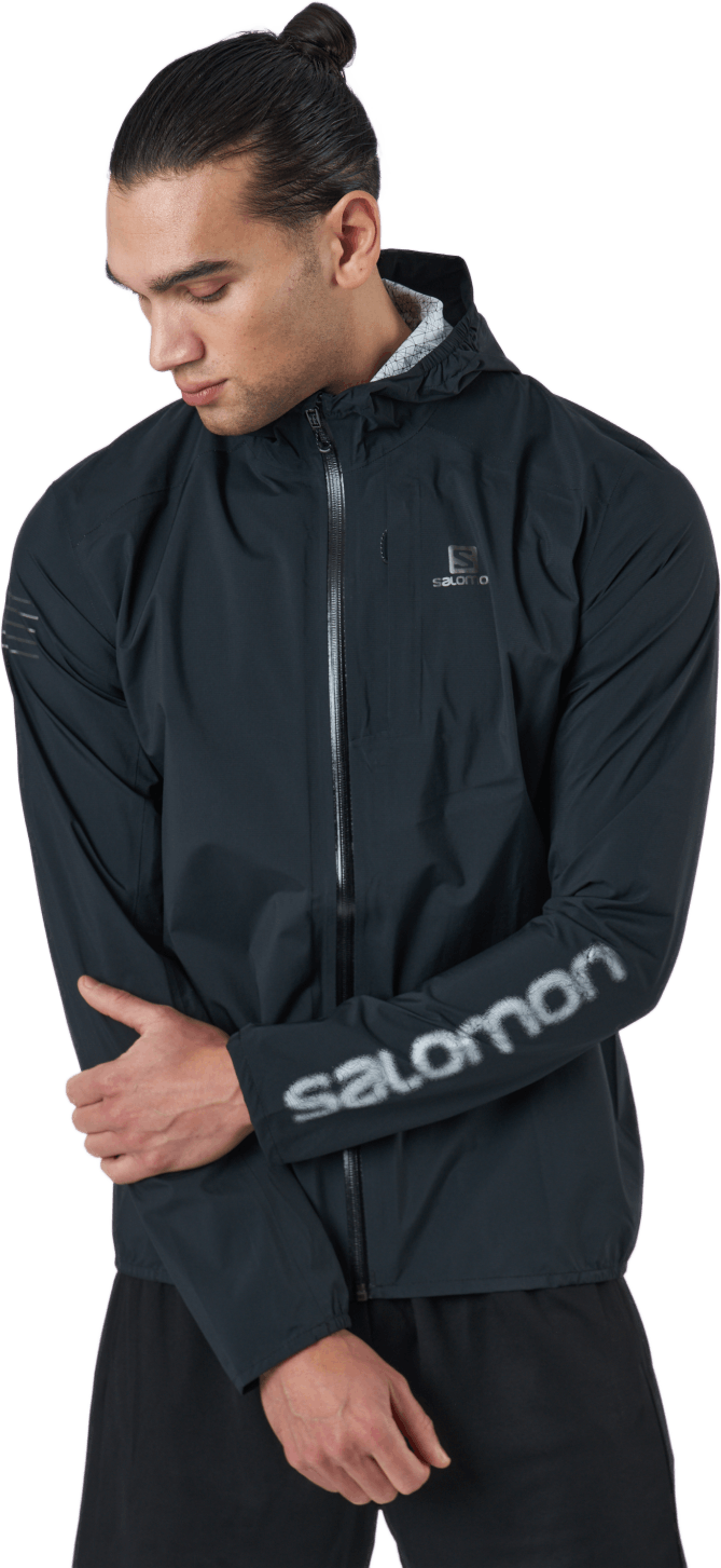 Bonatti Wp Jkt M Black/nocturne, Male, Kläder, jackor, Löpning, Svart, M