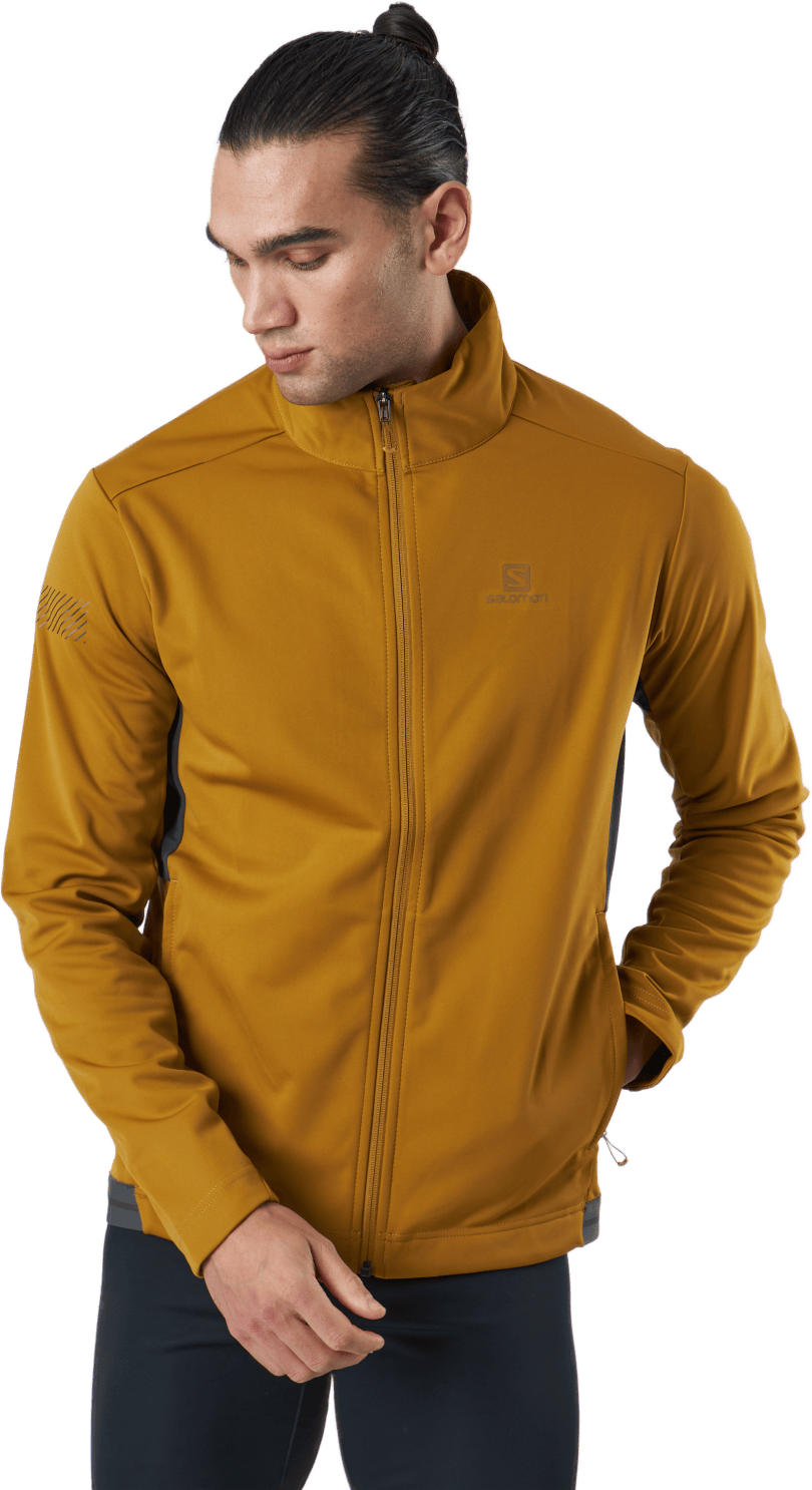 Gtx Ws Sshell Jkt M Cumin, Male, Apparels, jackets, Running, Yellow, XL