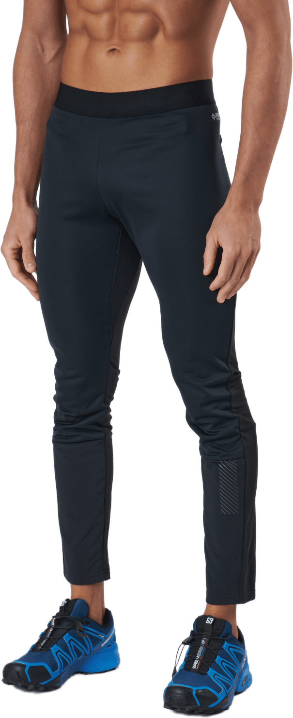 Gtx Ws Sshell Tight M Black, Male, Klær, Tights, Løping, Svart, M