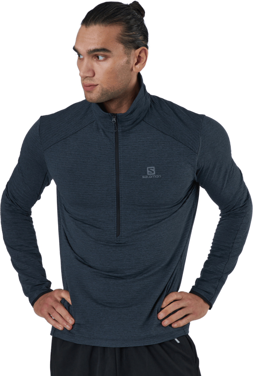 Outline Hz Mid M Black, Male, Kleding, Overhemden, Rennen, Zwart, S