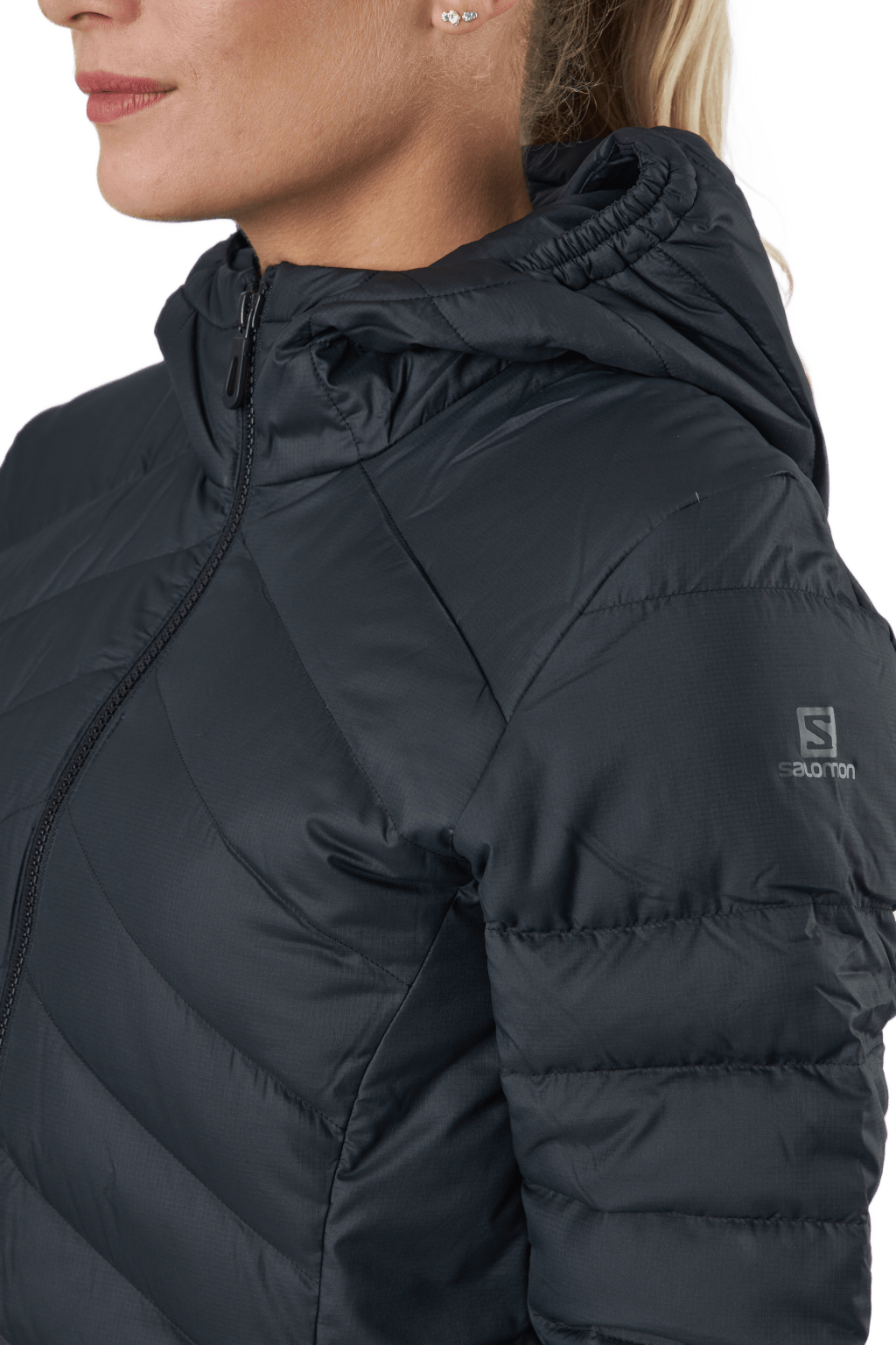 Transition Down Hoodie W Black - Bild 4