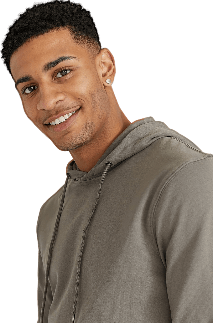 Hoodie Mole, Male, Apparels, Shirts, Grey, M