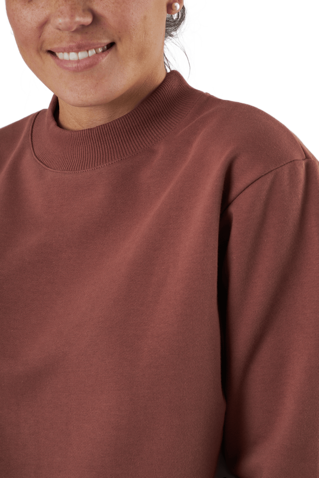 Sweatshirt Rust Brown - Bild 4
