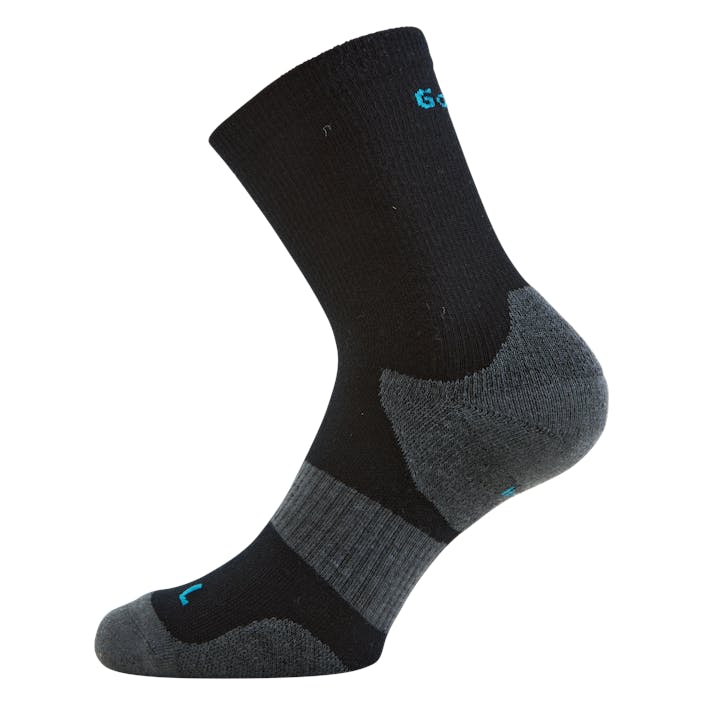 Technical Cushion High Wool Black, Unisex, Klær, Sokker, Løping, Svart, 45-47